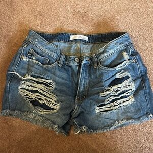 Denim Mom Shorts